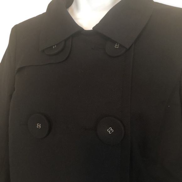 Halogen - Black Jacket with Oversized Buttons - Picture 2 of 8